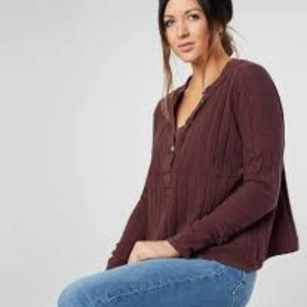 Free People  We The In The Mix henley